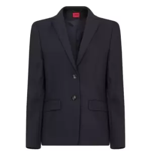 Image of Hugo Shoulder Pad Jacket - Blue
