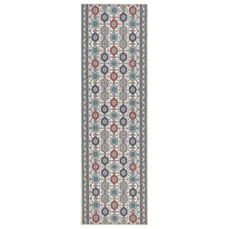 Image of Beliani Rug Hacilar Multicolour 60 X 200 Cm