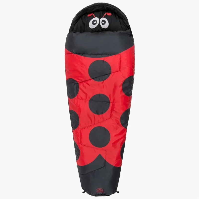 Image of Womens sleeping Bag Highlander Ladybird 300 Mummy Rouge Female 40x24x18 cm