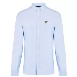 Image of Lyle and Scott Oxford Shirt Mens - Blue