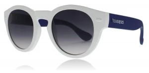 Image of Havaianas Trancoso M Sunglasses White Blue QT1/LS 49mm