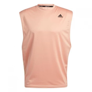 Image of adidas Yoga Muscle Tank Top Mens - Ambient Blush