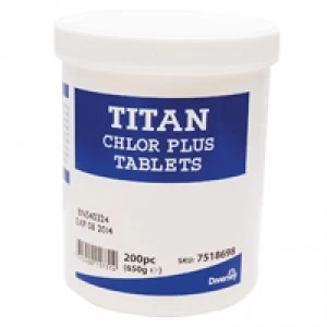 Image of Titan Chlor Plus Chlorine Tabs Pack of 200 7518698