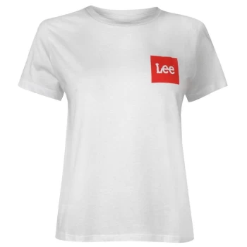 Image of Lee Jeans Boxed Logo T Shirt Womens - Grey