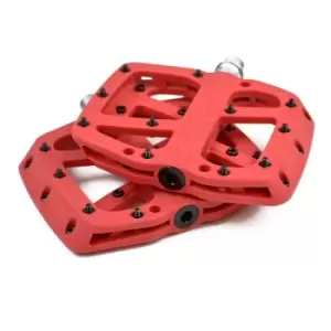 Image of e*thirteen Base Flat Pedal Red 9/16"