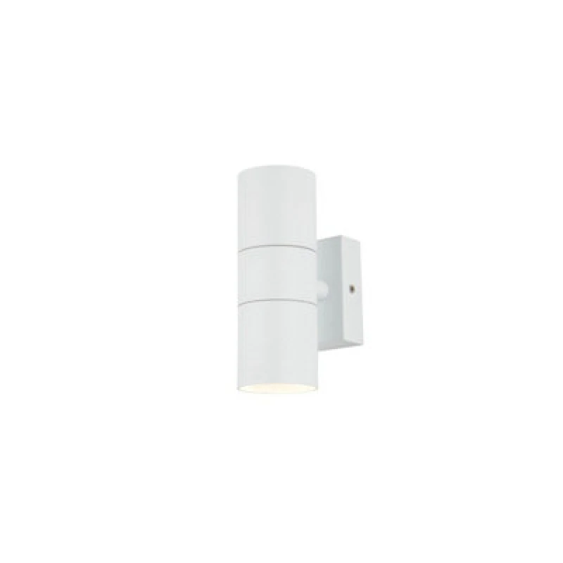 Image of Luminosa Lighting Luminosa Leto 2 Light Outdoor Up Down Wall Lamp White Ip65