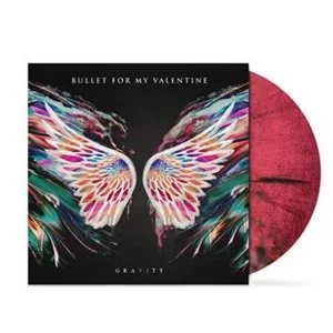 Image of Bullet For My Valentine - Gravity Limited Edition Pink + Black Swirl Vinyl
