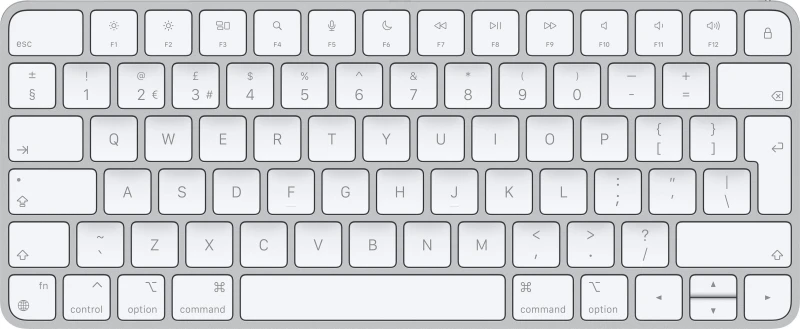 Image of Magic Keyboard - British English MXCL3B/A White