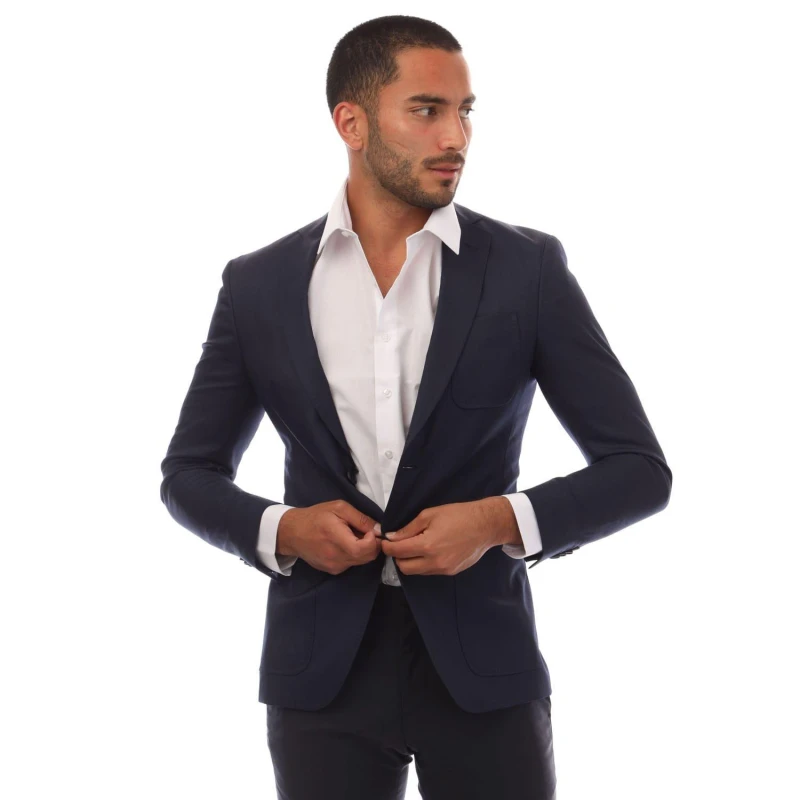 Image of Boss Raye8 Blazer Jacket Navy male 38R