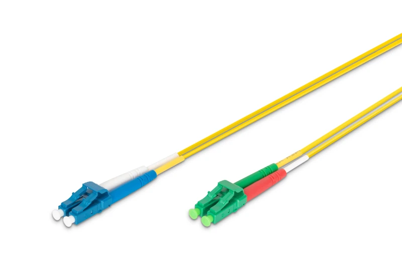 Image of Digitus Fiber Optic Singlemode Patch Cord. LC (APC) / LC