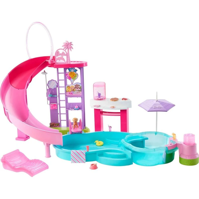 Image of AJ Toys & Books Barbie Dream Pool Playset