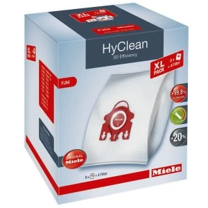 Image of Miele Hyclean FJM 3D Efficiency Vacuum Bag - XL Pack