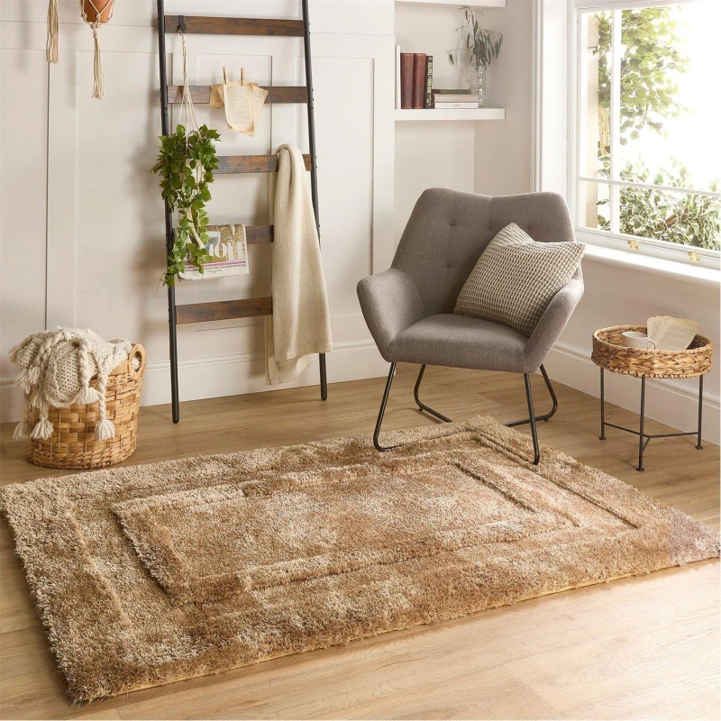 Image of Origins Origins Frame Rug - Beige 160x230 Unisex