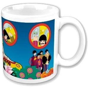 Image of The Beatles - Yellow Submarine Portholes Boxed Standard Mug
