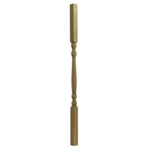 Image of Colonial Green Softwood Spindle L0.81m