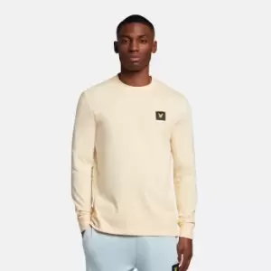 Image of Mens Casuals L/S T-Shirt - Orange Quartz - S