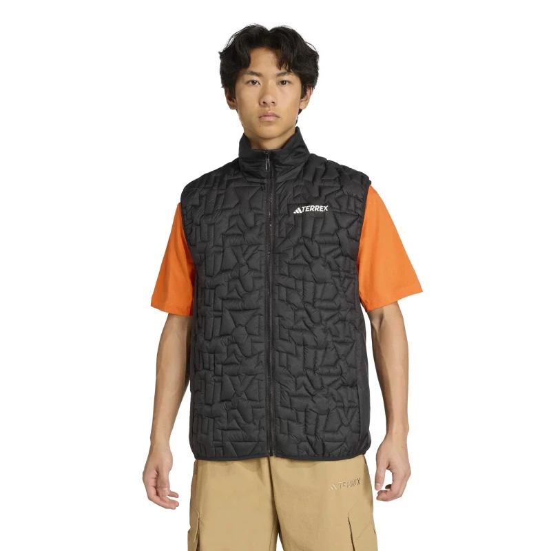Image of Sleeveless down jacket adidas Terrex Xperior Climawarm+ Primaloft Noir Male XL