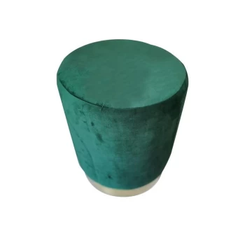 Image of Stanford Home Home Tall Velvet Stool - Green