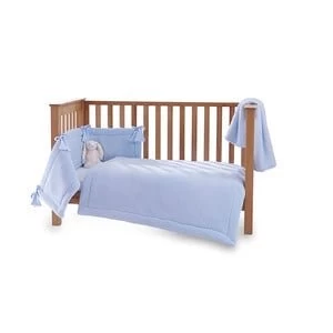 Image of Clair de Lune Honeycomb 3 piece Cot/Cot Bed Set - Blue