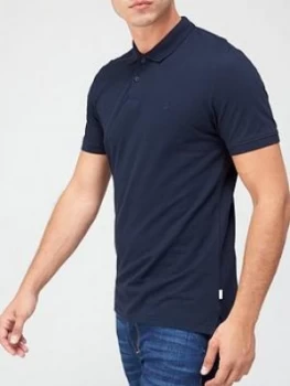 Image of Jack & Jones Basic Polo Shirt - Navy, Size S, Men