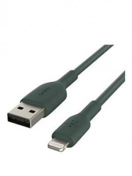 Image of Belkin Boost Charge Lightning To Usb-A Cable (1M / 3.3ft, Midnight Green)