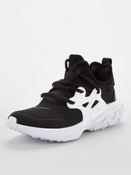 Image of Nike Infant React Presto Trainers - Black/White