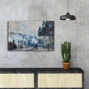 Image of FAMOUSART-033 Multicolor Decorative Canvas Painting