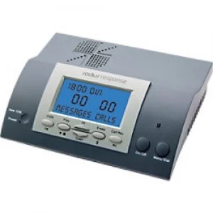 Image of Radius Digital Answering Machine RESPONSE Black, Silver