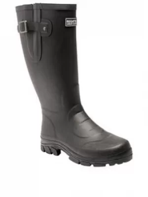Image of Regatta Rivington Wellington Boots, Black, Size 9, Men