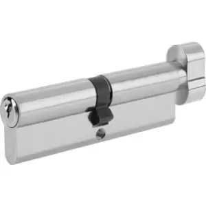 Image of Yale 6 Pin Euro Thumbturn Cylinder 40-10-40mm Nickel in Silver Brass