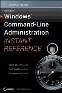Image of windows command line administration instant reference