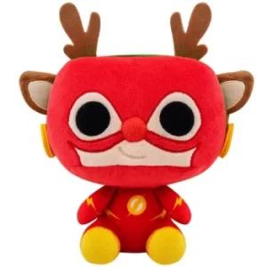 Image of DC Holiday Rudolph Flash Funko Plush