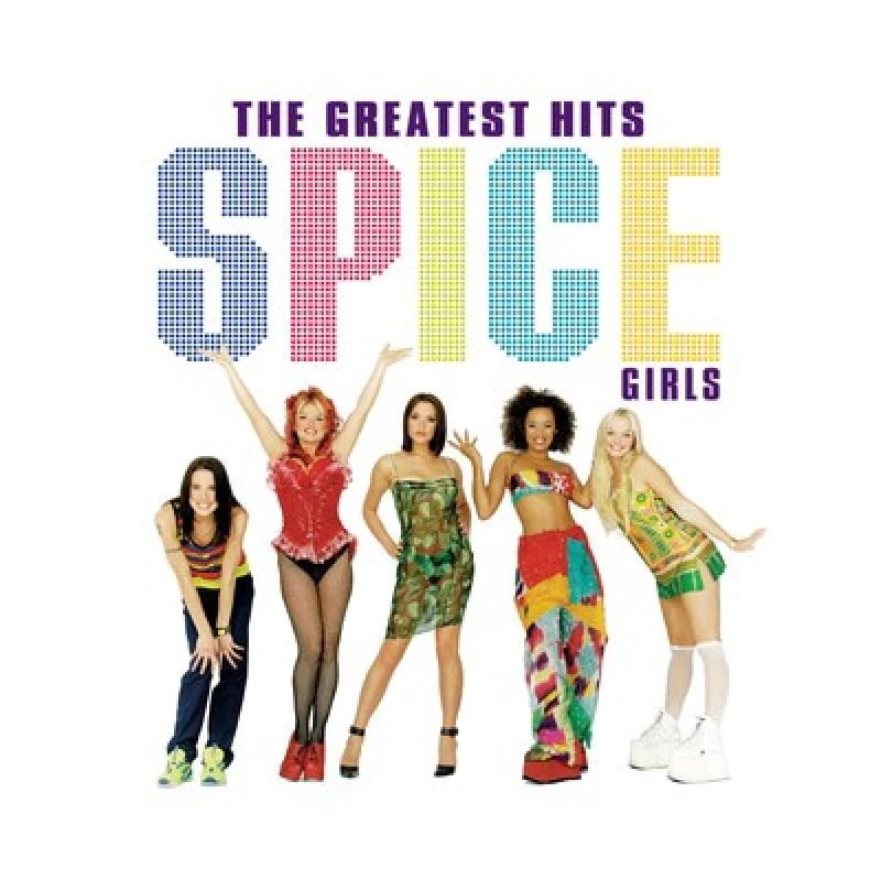 Image of The Spice Girls The Greatest Hits 1LP Black unisex