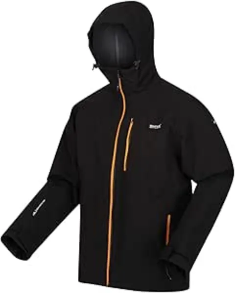 Image of Regatta Mens Wentwood VIII 3 in 1 Waterproof Jacket XXL - Chest 46-48' (117-122cm) Black RMP359-HZT-XXL