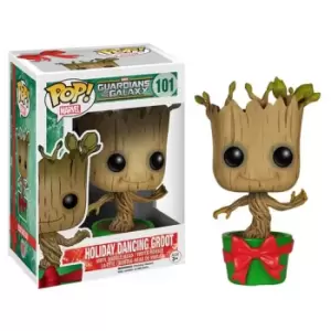 Image of Guardians of the Galaxy Holiday Dancing Groot Pop Vinyl Figure