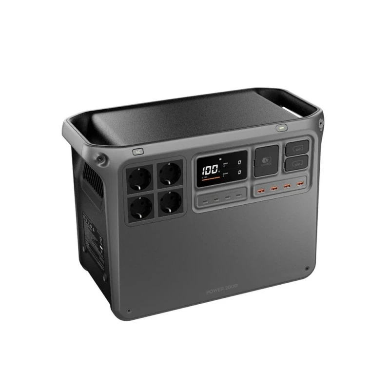 Image of DJI Power 2000 Portable Power Station, Black 6937224114548