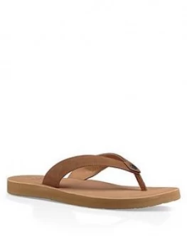 Image of UGG Tawney Flip Flop Chestnut Size 3 Women