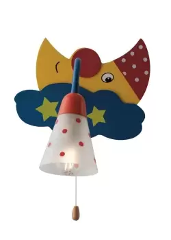 Image of Childrens Wall Light Multicolour 36x23.5x48cm