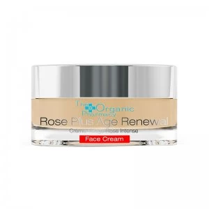 Image of The Organic Pharmacy Rose Plus Age Renewal Face Cream 50ml