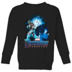 Image of Avengers: Endgame Hulk Suit Kids Sweatshirt - Black - 3-4 Years