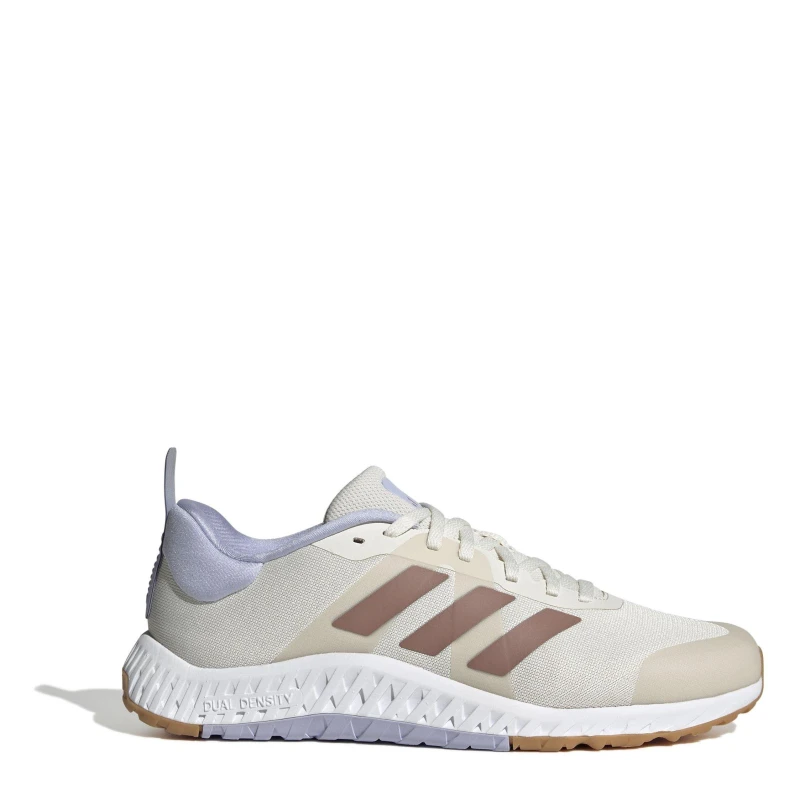 Image of adidas Womens Versatile Training Shoes White/Clay/Vlet female 3.5 (36)