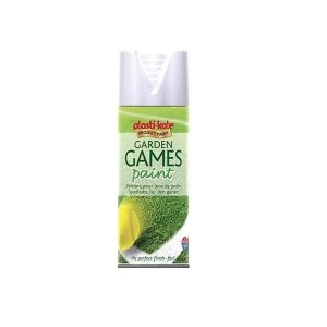 Image of PlastiKote Garden Games Spray Paint White 400ml