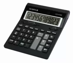 Image of Olympia LCD 612 SD calculator Desktop Basic Black