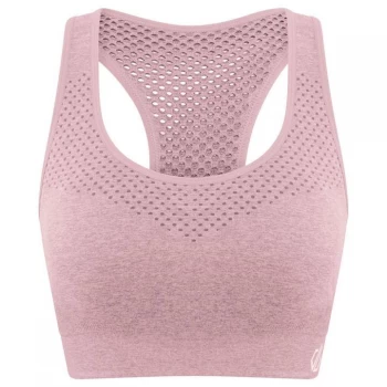 Image of Dare2B Dont Sweat It Sports Bra - Powder Pink