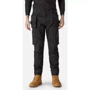 Image of Dickies Mens Holster Universal Flexible Work Trousers (38S) (Black) - Black