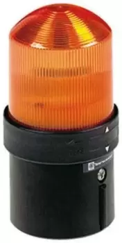 Image of Schneider Electric Harmony XVB Amber LED Beacon, 24 V ac/dc, Steady, Base Mount