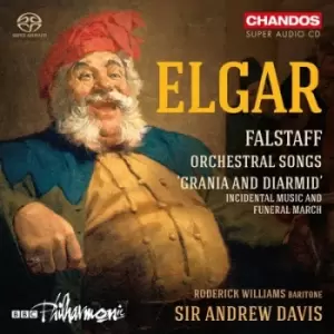 Image of Edward Elgar - Elgar: Falstaff/Orchestral Songs/Grania and Diarmid CD Album - Used