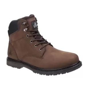 Image of Amblers Mens Millport Lace Up Boot (4 UK) (Brown)