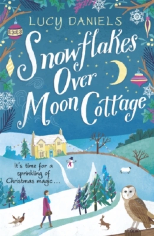 Image of Snowflakes over Moon Cottage : The perfect cosy winter romance to warm your heart set in the Yorkshire Dales Paperback / softback