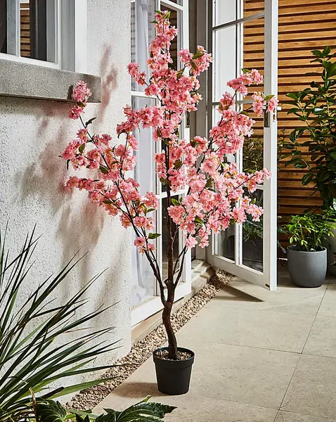 Image of Smart Garden Artifical Cherry Blossom Tree 1.4m Pink AC34101